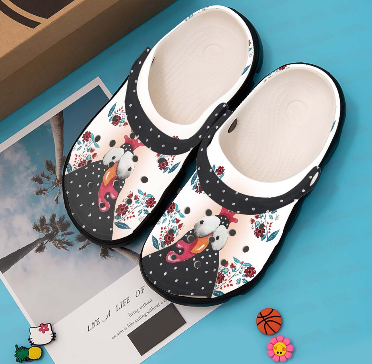 Chicken Personalized Clog, Custom Name, Text, Color, Number Fashion Style For Women, Men, Kid, Print 3D Dotted Chicken