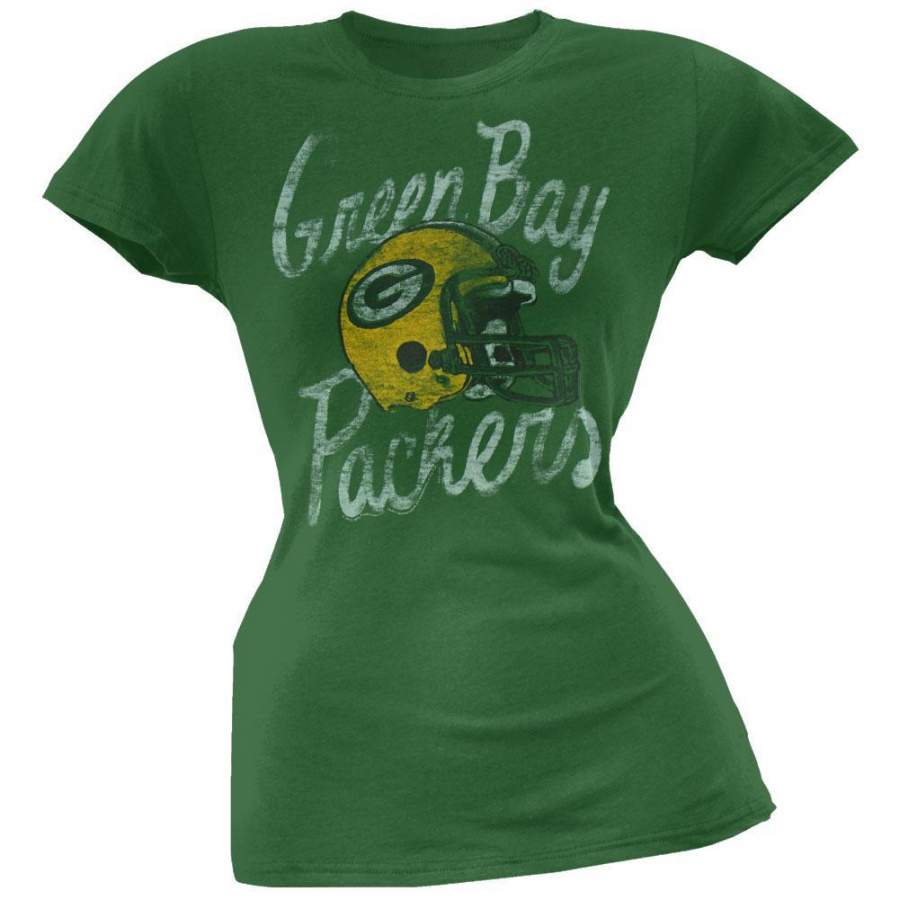 Green Bay Packers – Kick Off Green Juniors T-Shirt