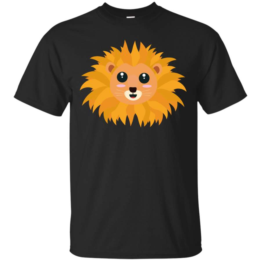 ANIMAL – Kawaii lion head T Shirt & Hoodie