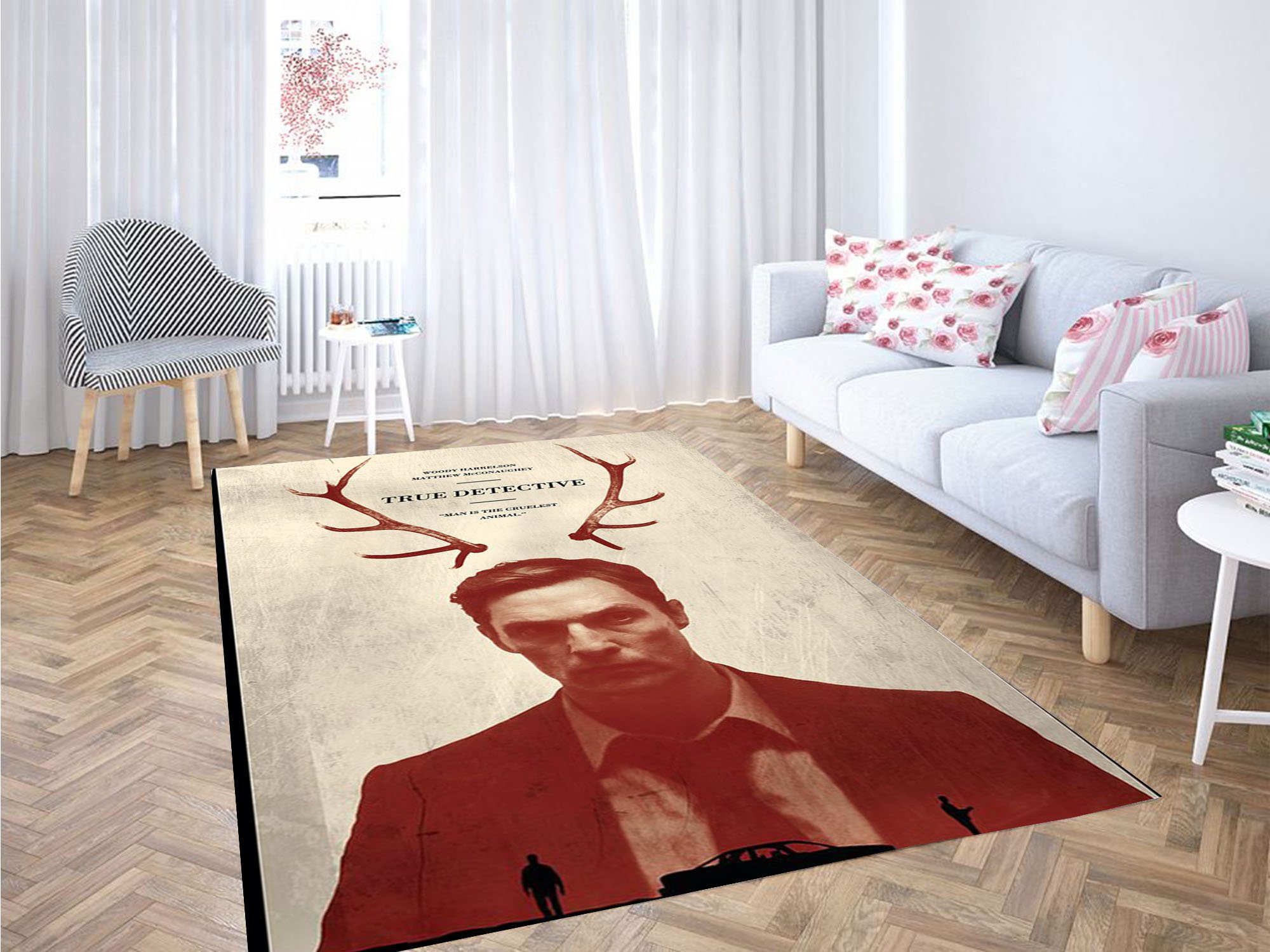 True detective animal carpet rugs