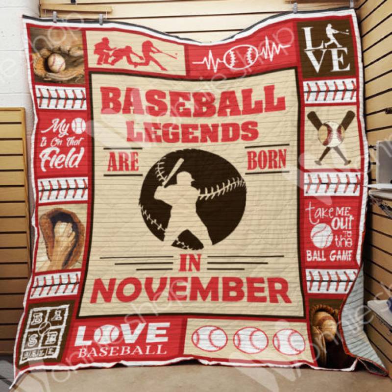 November Baseball Blanket OCT0501 90O43