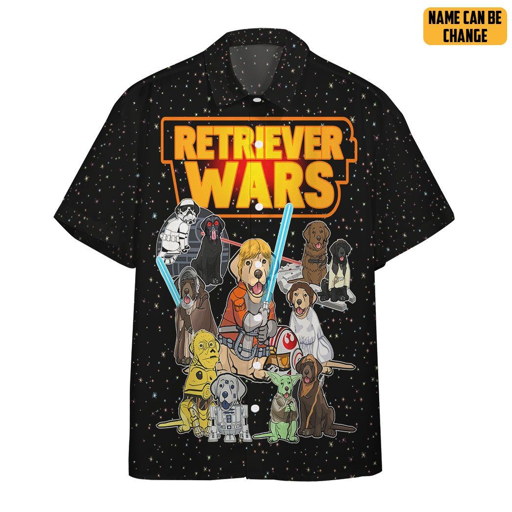 Gearhumans Retriver Wars Custom Hawaiian Shirt Ha55511