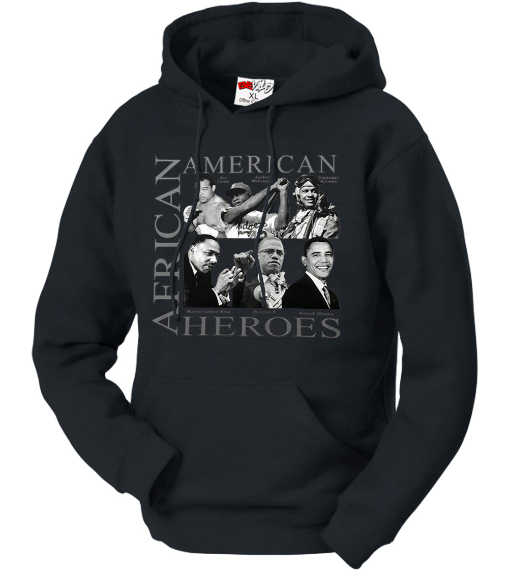 African American Hero Icons Hoodie