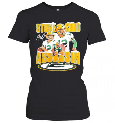 Stone Gold Assassin Signature Green Bay Packers Women’S T-Shirt