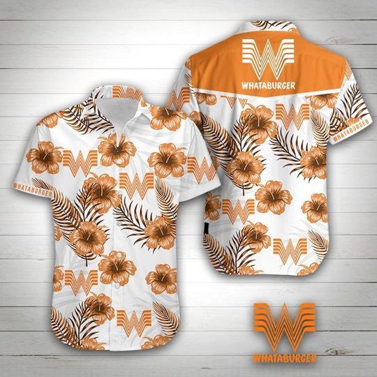 Whataburger Hawaiian Shirt V2