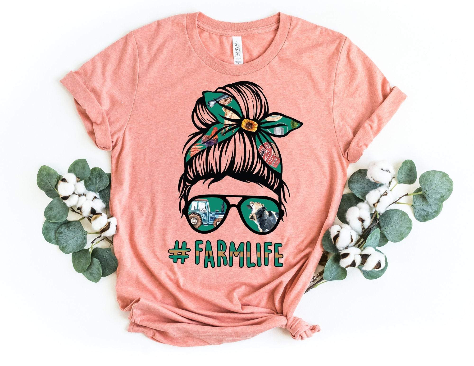 Farm Life Shirt – Farm Mom Shirt – Farmer Shirts – Shirts For Farmers – Farm Gift – Cow Shirt T-Shirt Hoodie All Color Size S-5Xl