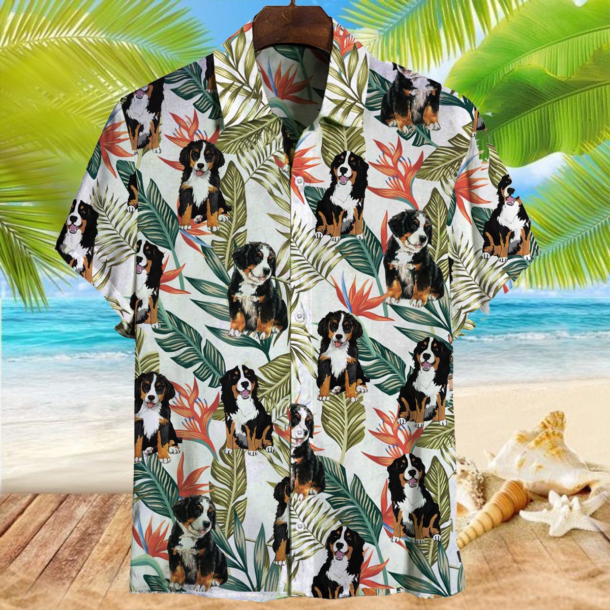 Bernese Mountain Hawaii Shirt Ha70224