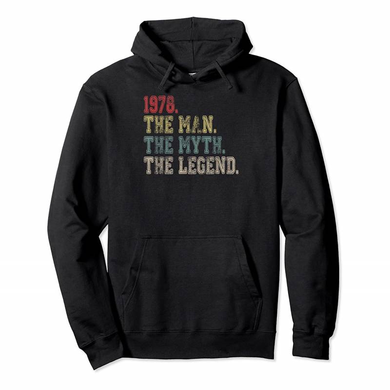 1978 The Man Myth Legend 41st Birthday Vintage Tee Pullover Hoodie, T-Shirt, Sweatshirt