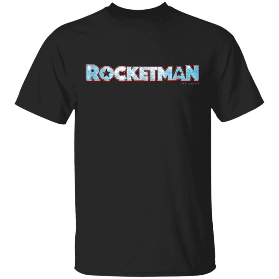 Rocketman Official Elton John Movie Logo TShirt