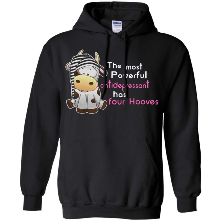 The Most Powerful Antidepressant Has Four Hooves Shirt Hoodie – Moano Store