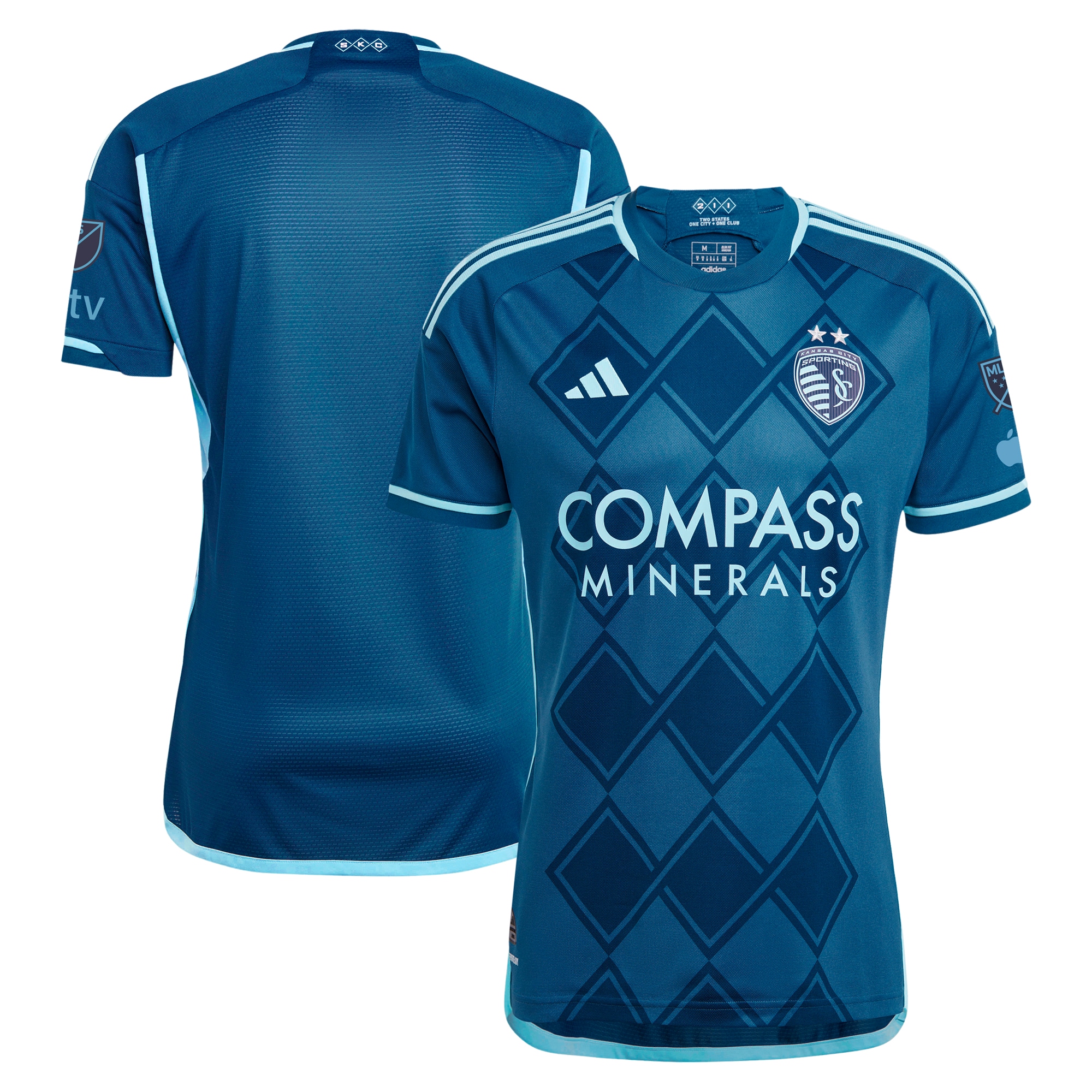 Sporting Kansas City 2024 Diamonds Our Forever Authentic Jersey  Navy