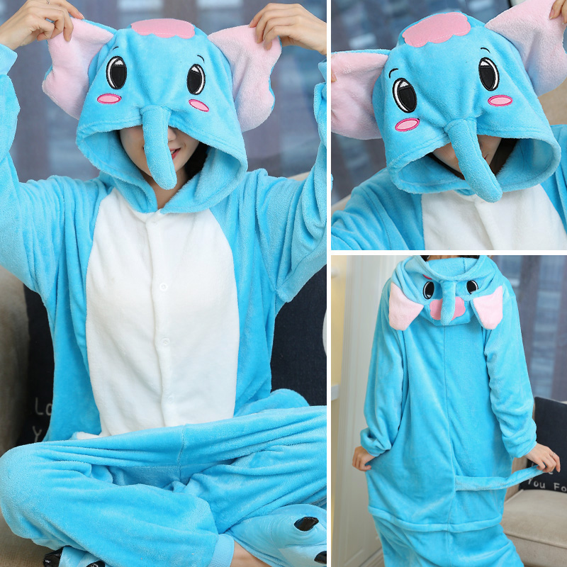 Adults Animal Onesies Stitch Pajamas Sets Sleepwear Women Men Winter Unisex Anime Costumes Kids Unicorn Cartoon Flannel Pyjamas alx