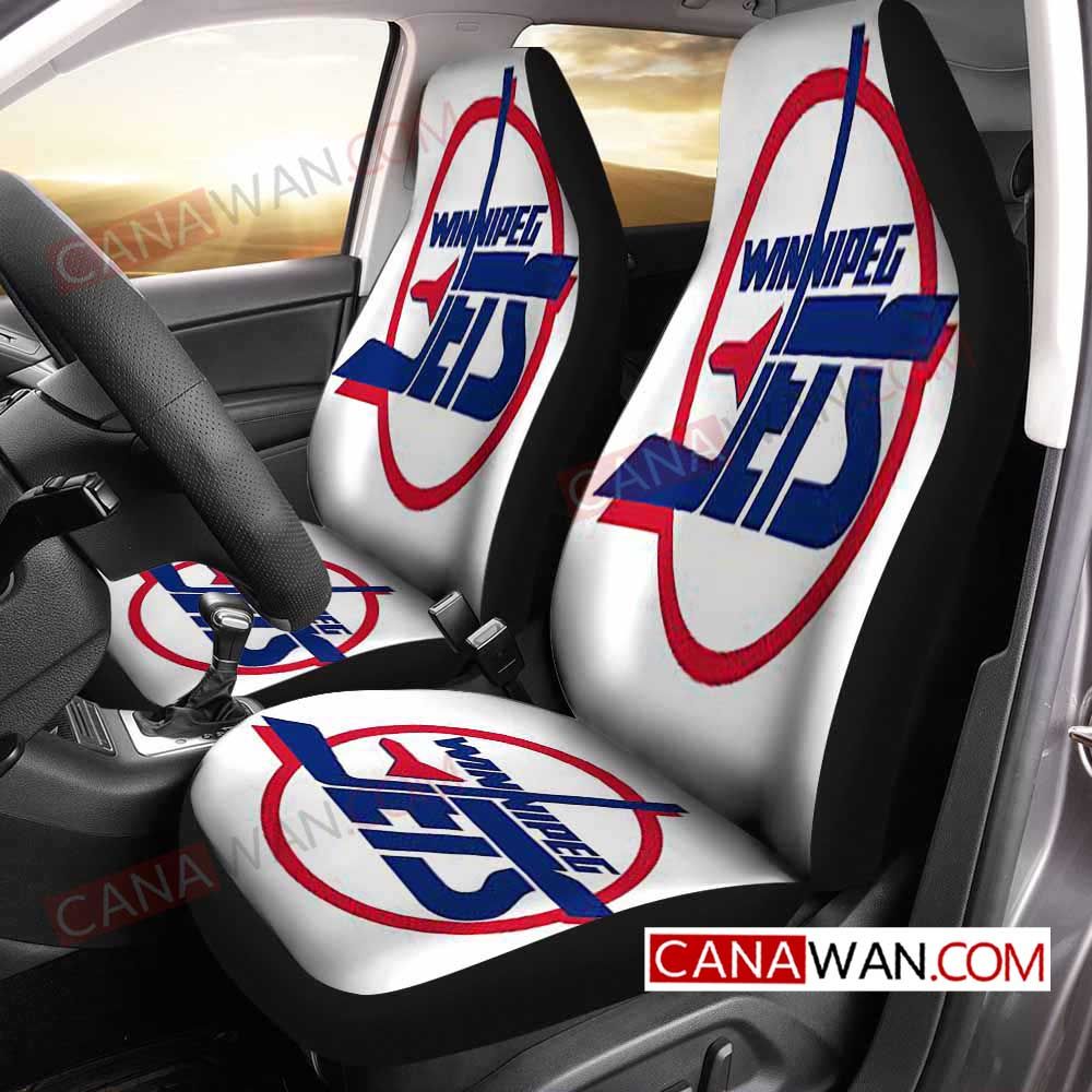 Winnipeg Jets Style166 3D Customized Personalized Car Seat Cover