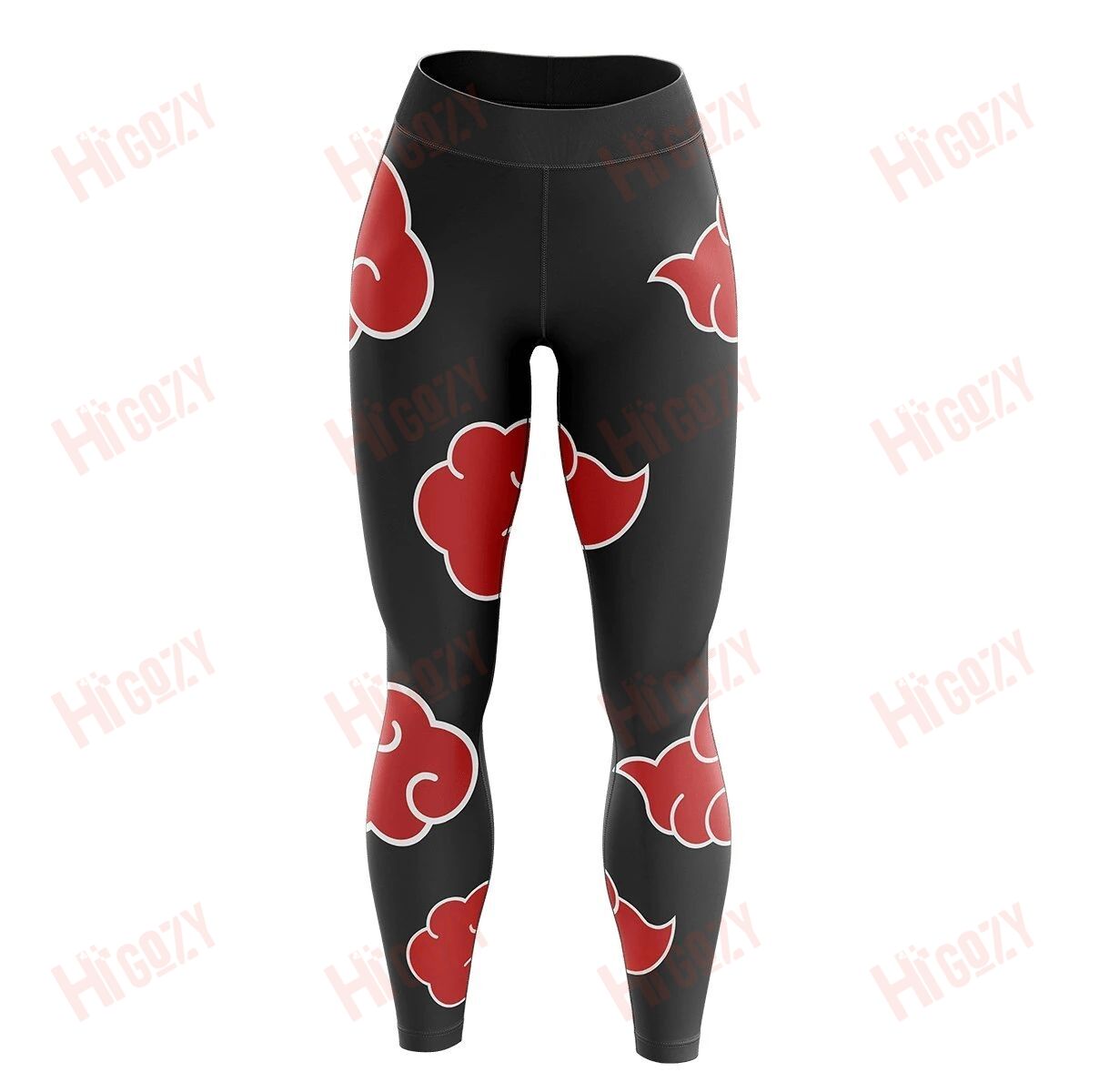 Akatsuki Unisex Tights Leggings V2, Naruto Legging Workout Cropped Tank Top High Waisted Leggings, Cute Outfits With Leggings – Tac203