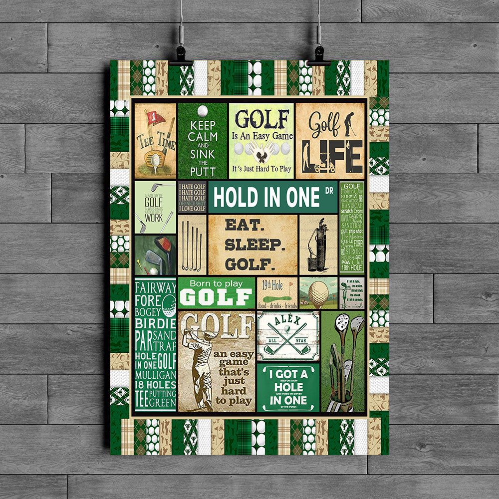 Golf Poster Qh261105Pt – MrDad Store