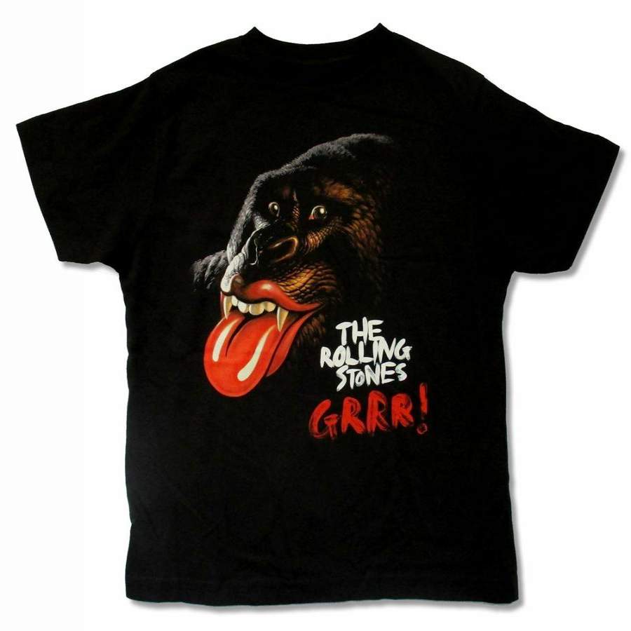 The Rolling Stones – Gorilla Live 2012 Tour-KIDS SIZE Black T-shirt