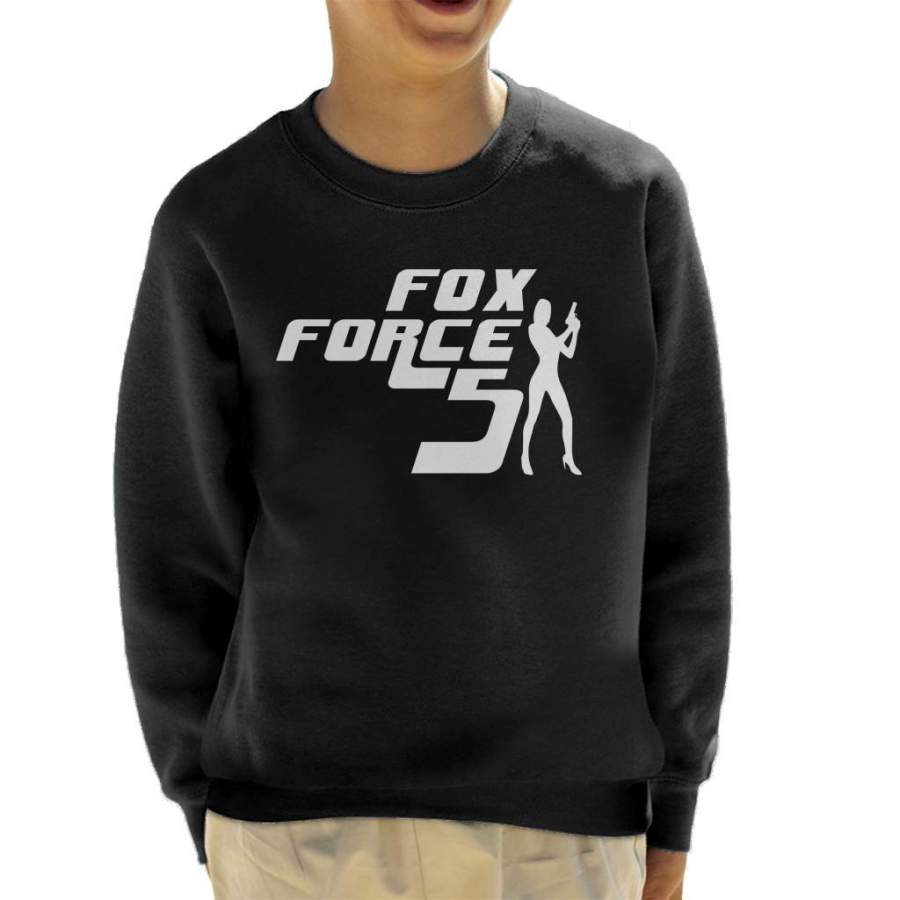 Fox Force 5 Pulp Fiction Kid’s Sweatshirt