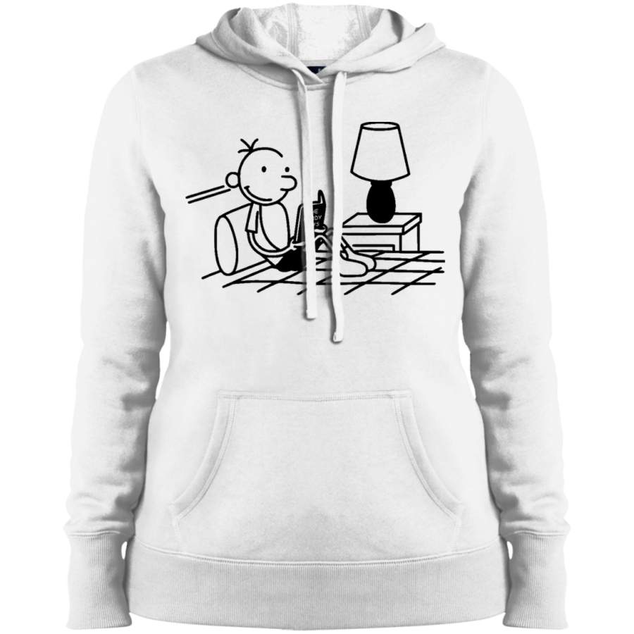 AGR Diary of Wimpy Ladies’ Pullover Hooded Sweatshirt