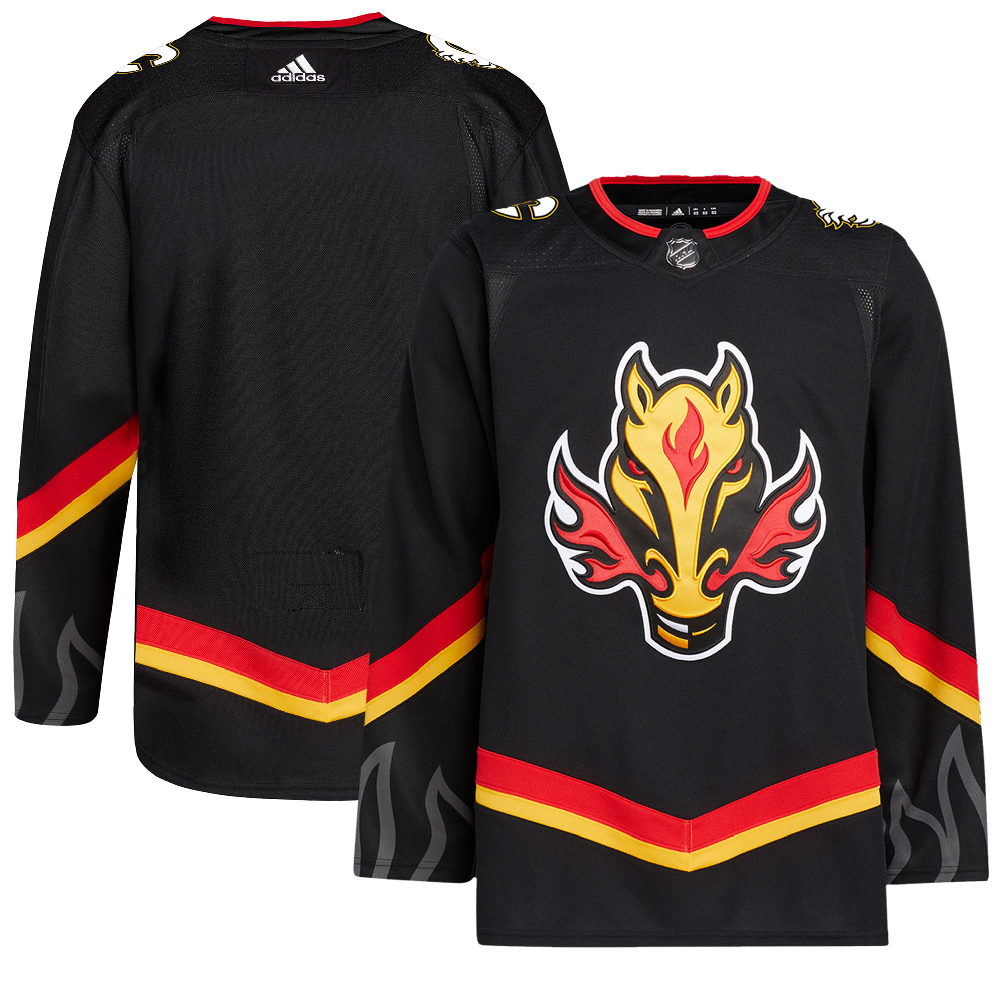 Calgary Flames Alternate Primegreen Authentic Jersey – Black