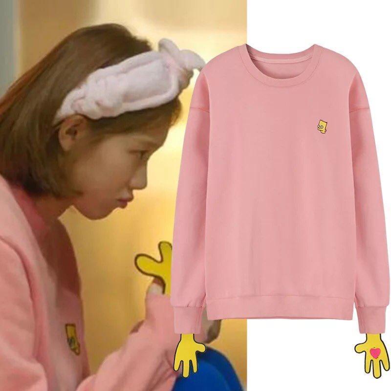 Weightlifting Fairy Kim Bok Joo Lee Sung Kyung The Simpsons Sweater – Kpop Sweater