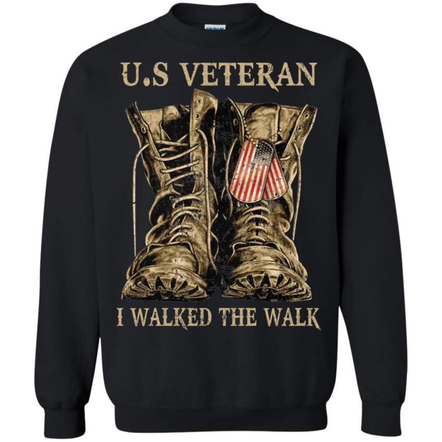 AGR U.S Veteran I Walked The Walk Shirt Sweatshirt