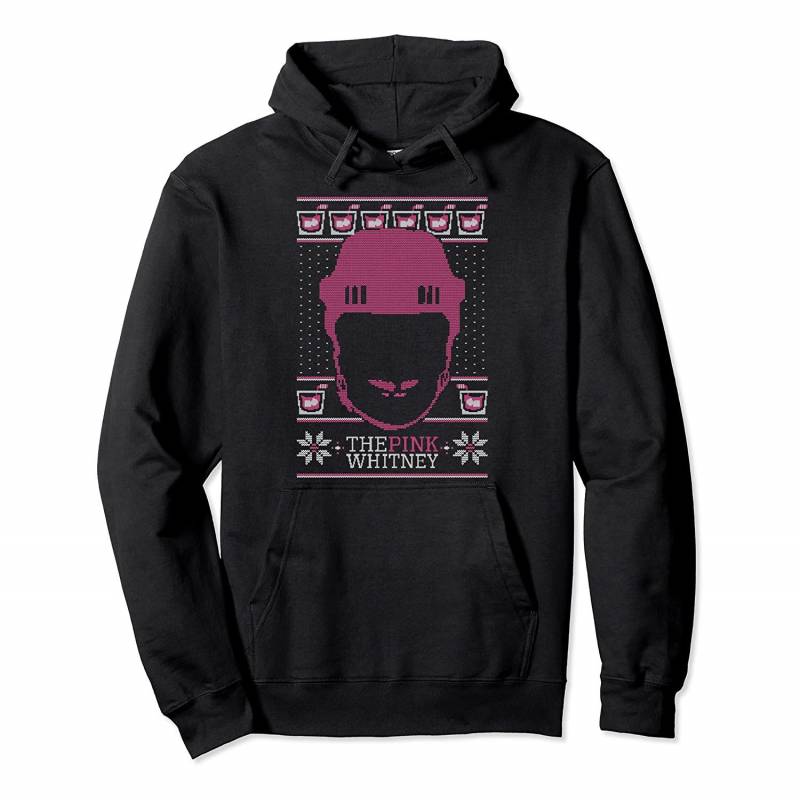 The Pink Whitney Ugly Christmas Sweater Party Hockey Pullover Hoodie, T Shirt, Sweatshirt