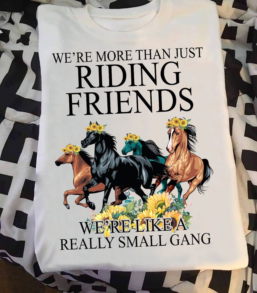 We Are More Than Just Riding Friends We Are Like A Really Small Gang Gift Standard/Premium T-Shirt