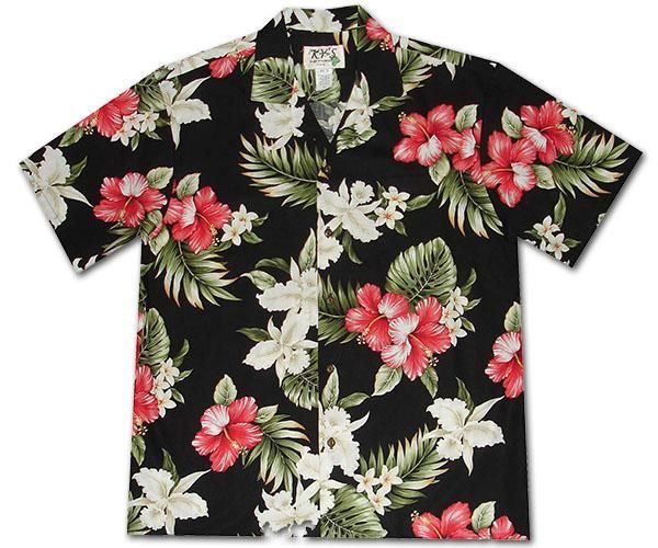 Luau Night Black Hawaii Shirt Ha61765