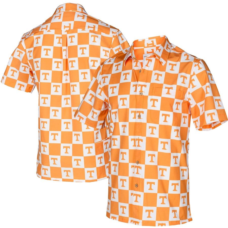 Tennessee Volunteers Orange Logo Floral Hawaii Shirt Ha97678