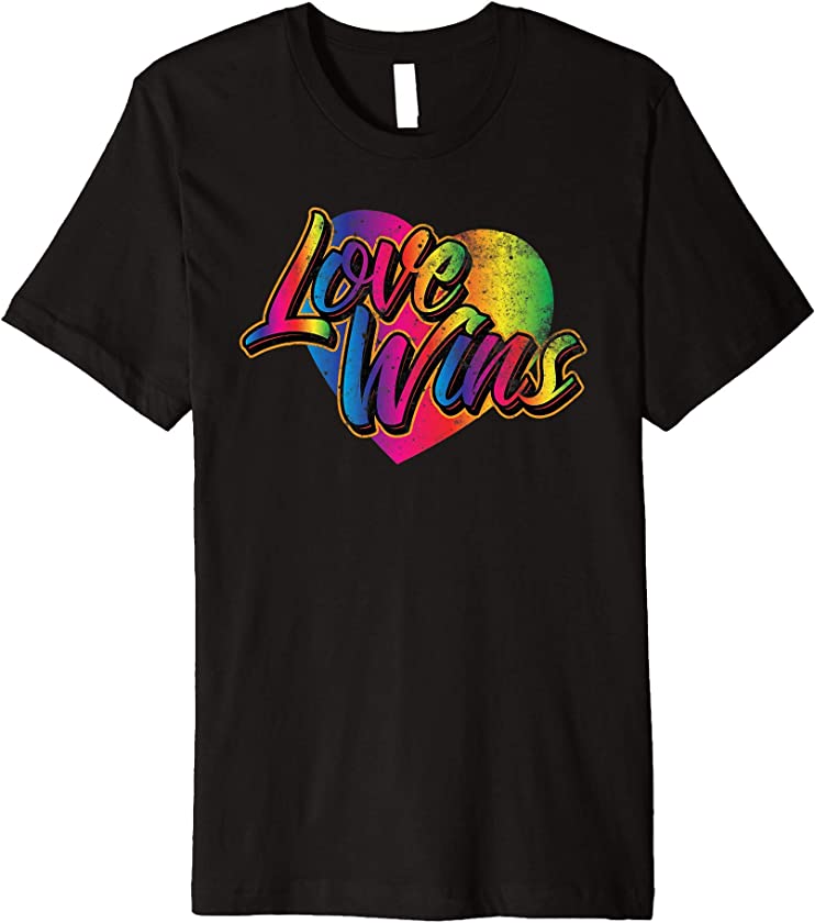 VIntage LGBT Love Wins Premium T-Shirt