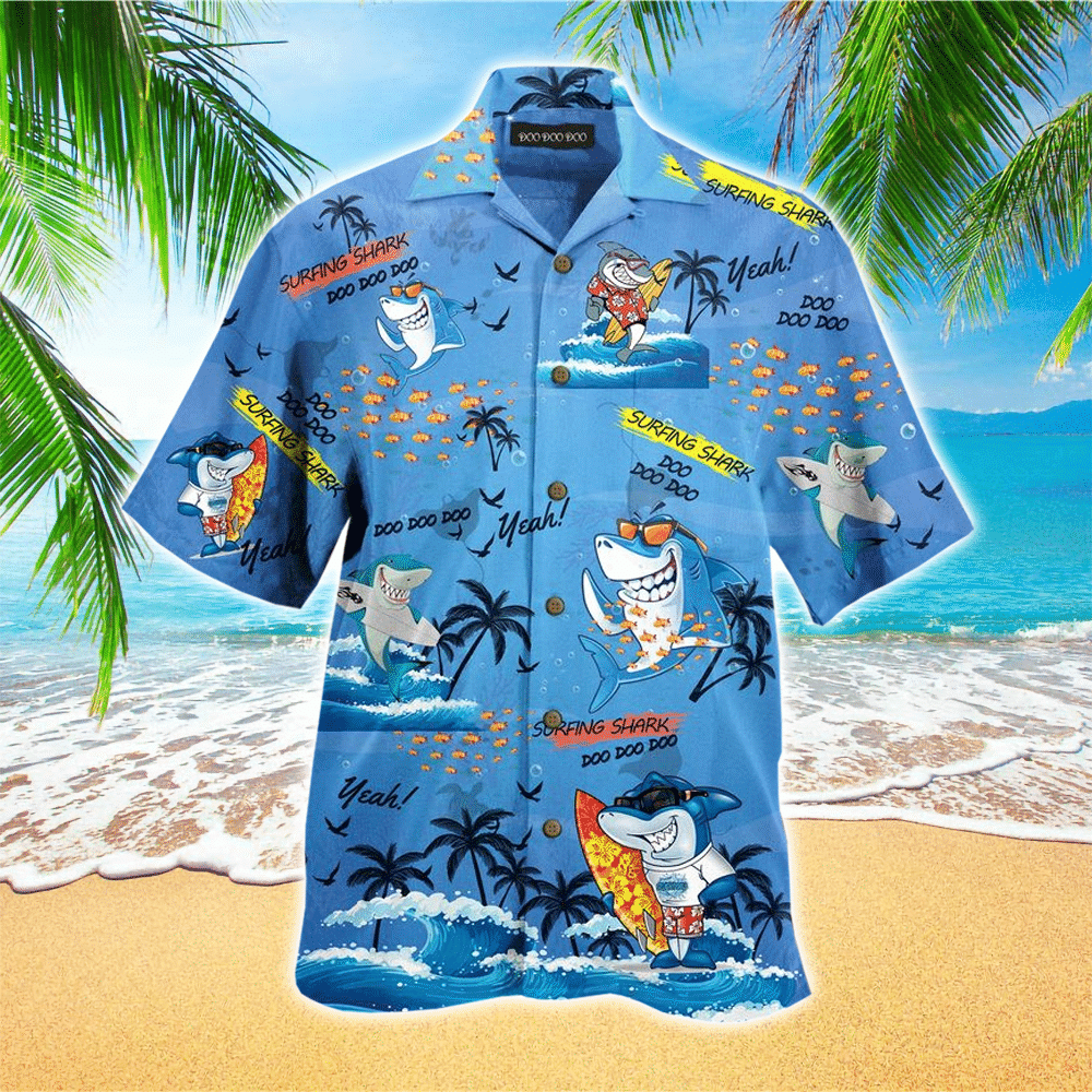 Funny Shark Hawaii Perfect Hawaii Shirt For Lover Ha59870