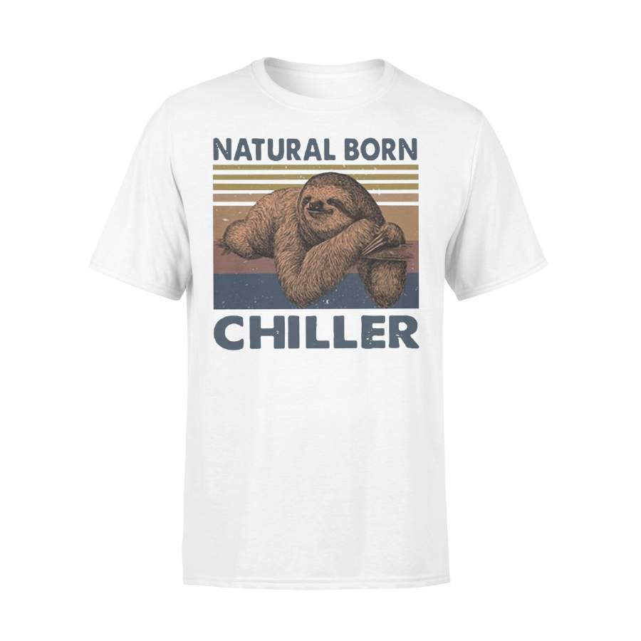 Natural Born Chiller Sloth Vintage T-Shirt