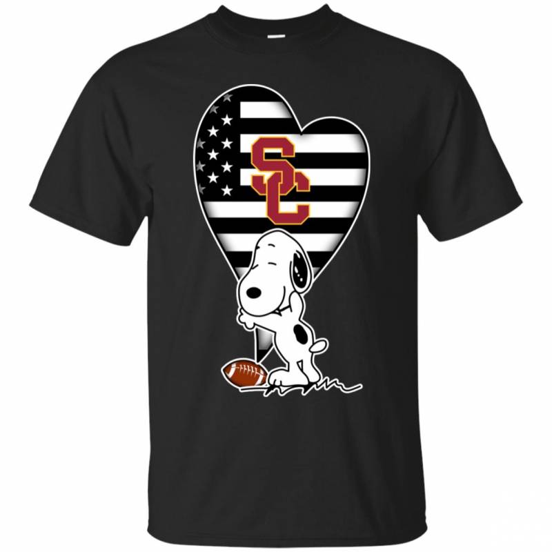 USC Trojans Snoopy In My Heart T-Shirt