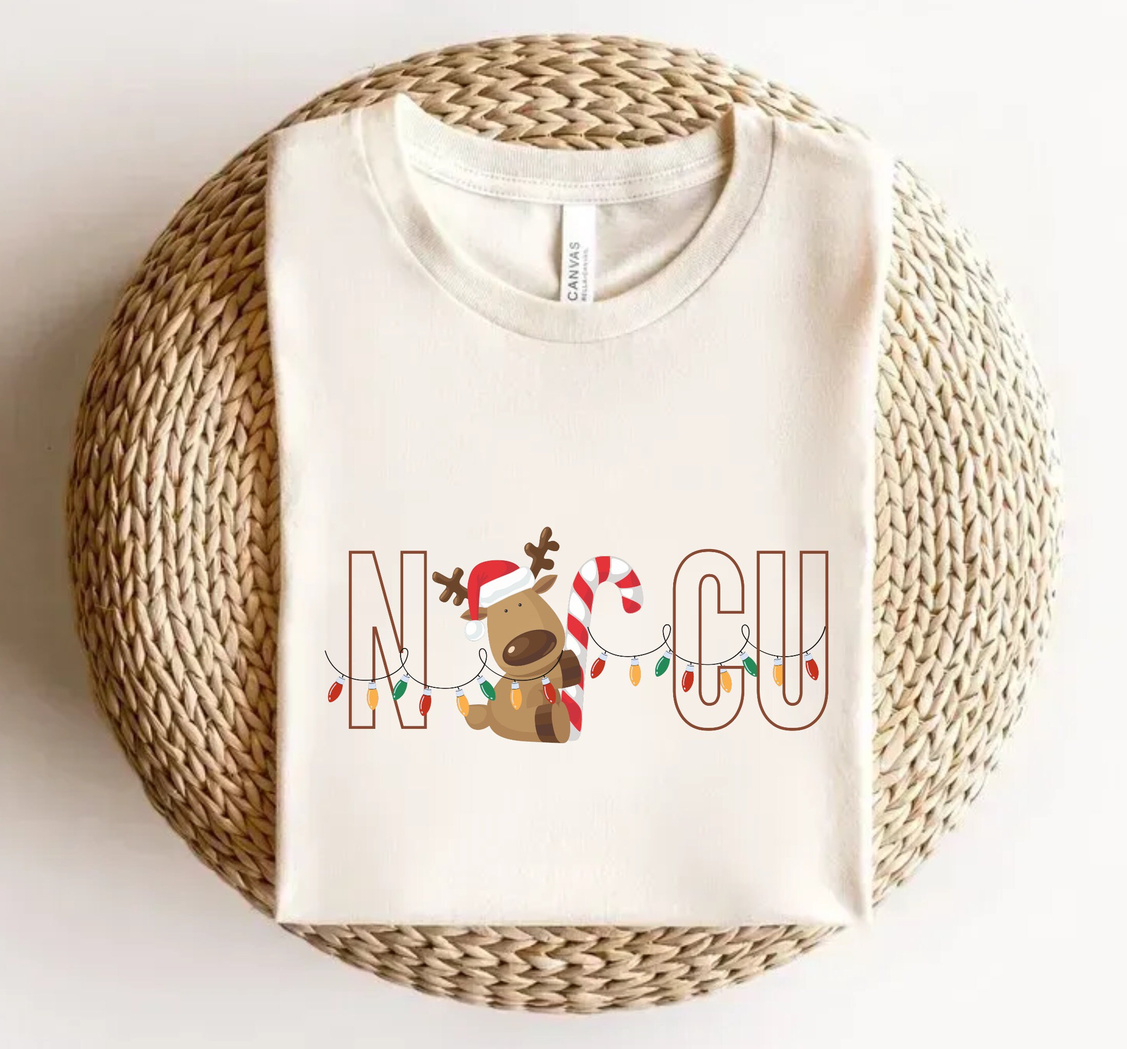 NICU Christmas Shirt, Nicu T-Shirt, Neonatal Intensive Care Nurse Shirt, Neonatal ICU Nurse TShirt, Xmas Gift for Nicu Nurse, NICU Staff Tee