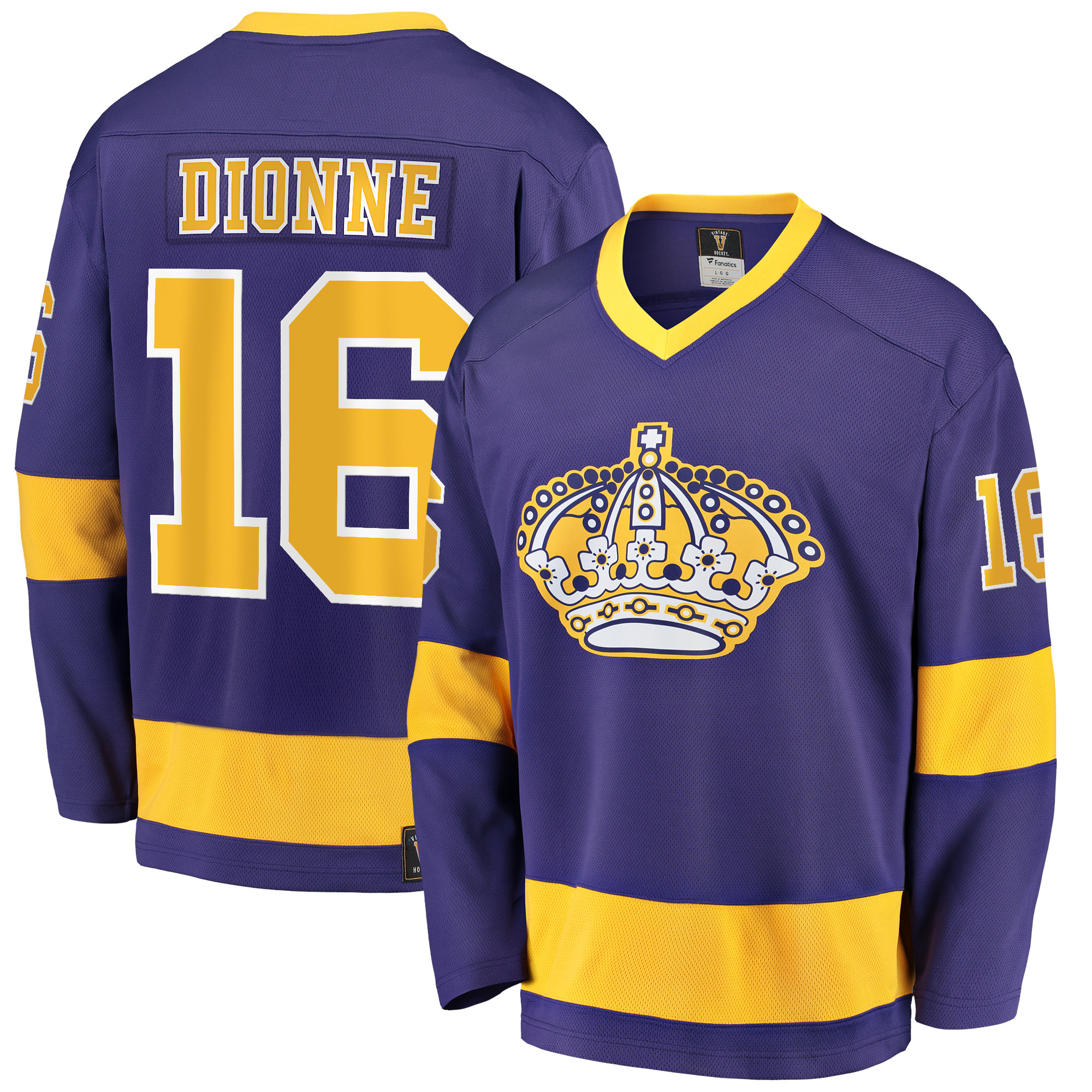 Marcel Dionne Los Angeles Kings Branded Premier Breakaway Retired Player Jersey – Purple