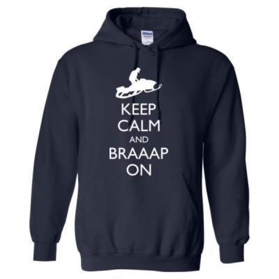 AGR Keep Calm And Braaap On – Heavy Blend™ Hooded Sweatshirt