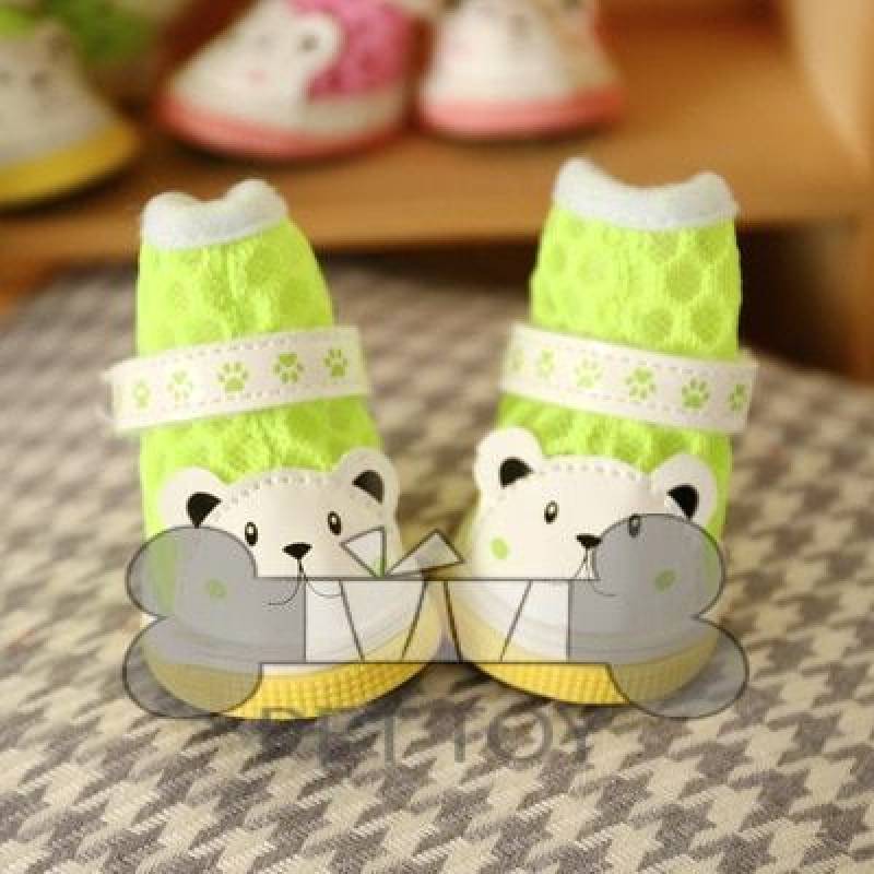 Pet Dog Shoes Cute Bears Puppy Boot Outdoor Casual Dachshund Sneakers Teddy small Animal Cat shoes Supplies