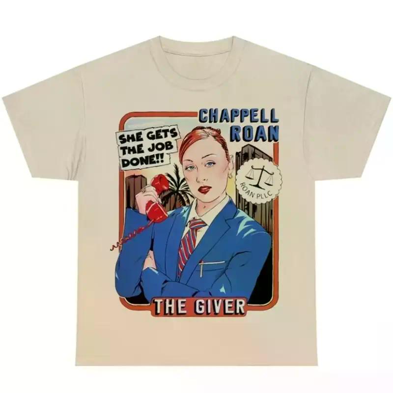 She’ll Get The Job Done Shirt Chappell Roan Tour Tee, Roan The Giver Heart Graphic T-Shirt, Viral Pop Fan Merch for Women