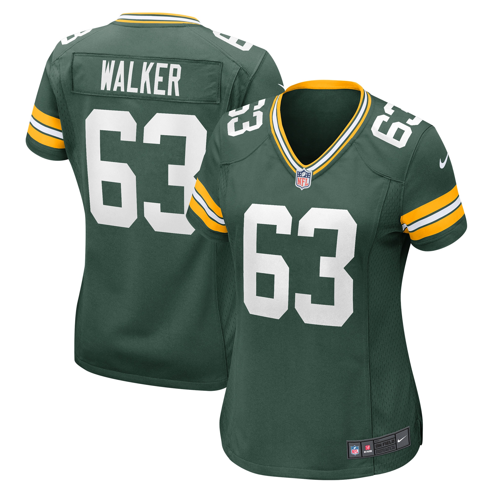 Rasheed Walker Green Bay Packers Women's Player Game Jersey – Green