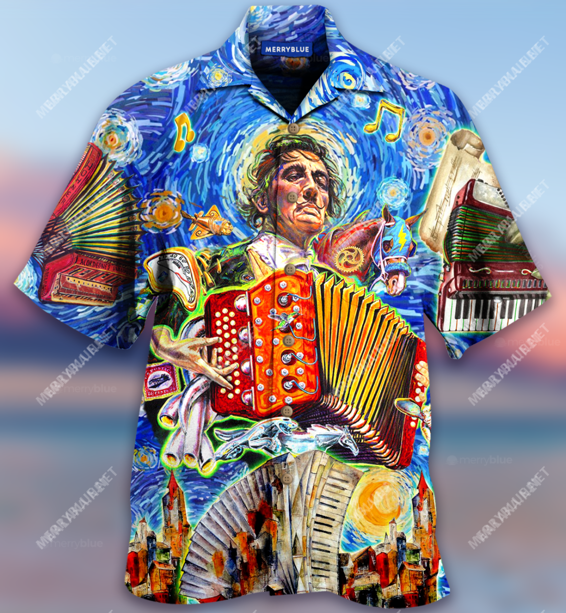 Time Collapses And Expands Like An Erratic Accordion Hawaii Shirt Ha3775