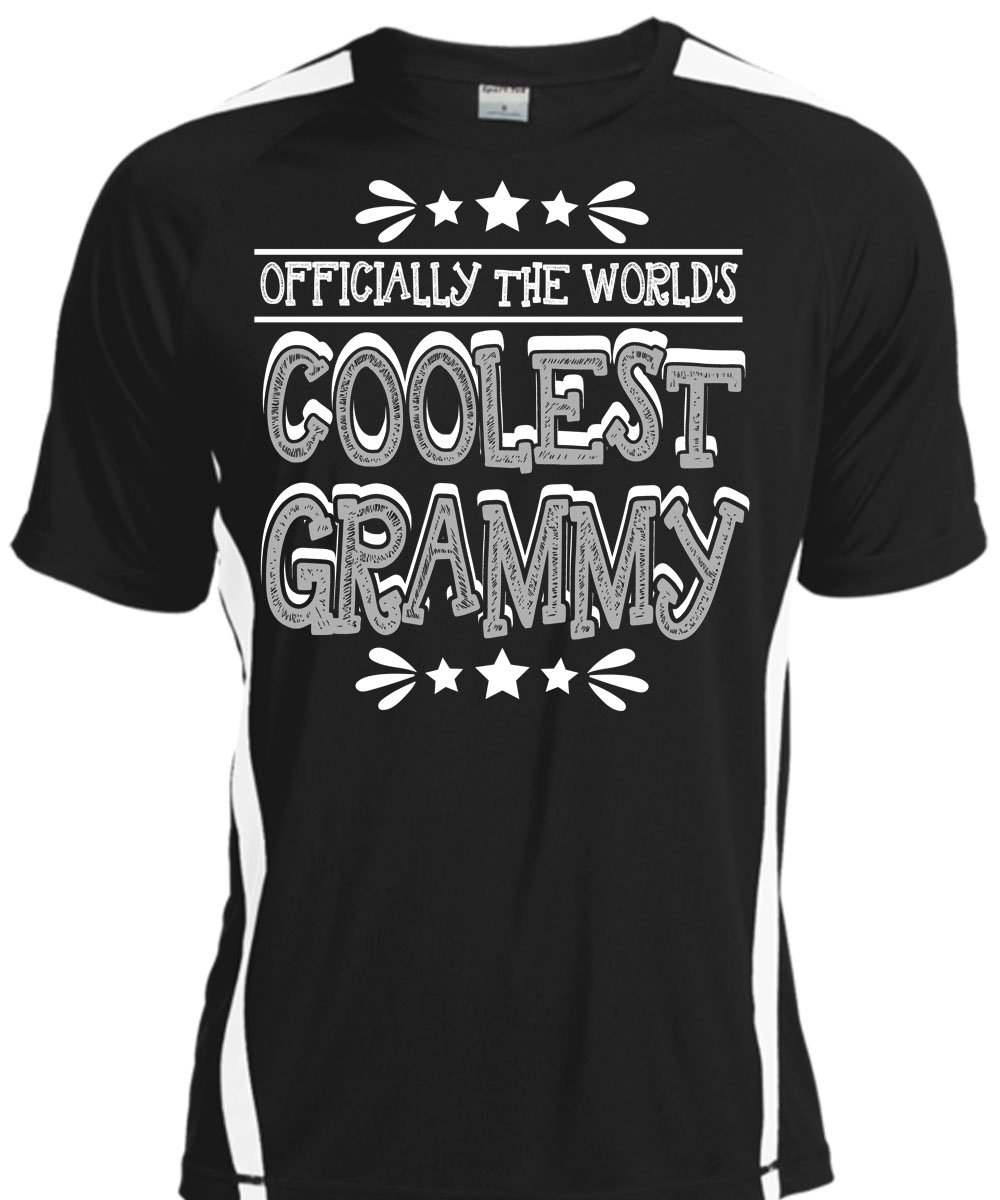Officially The Worlds Coolest Grammy T Shirt Being A Nana T Shirt Cool Shirt