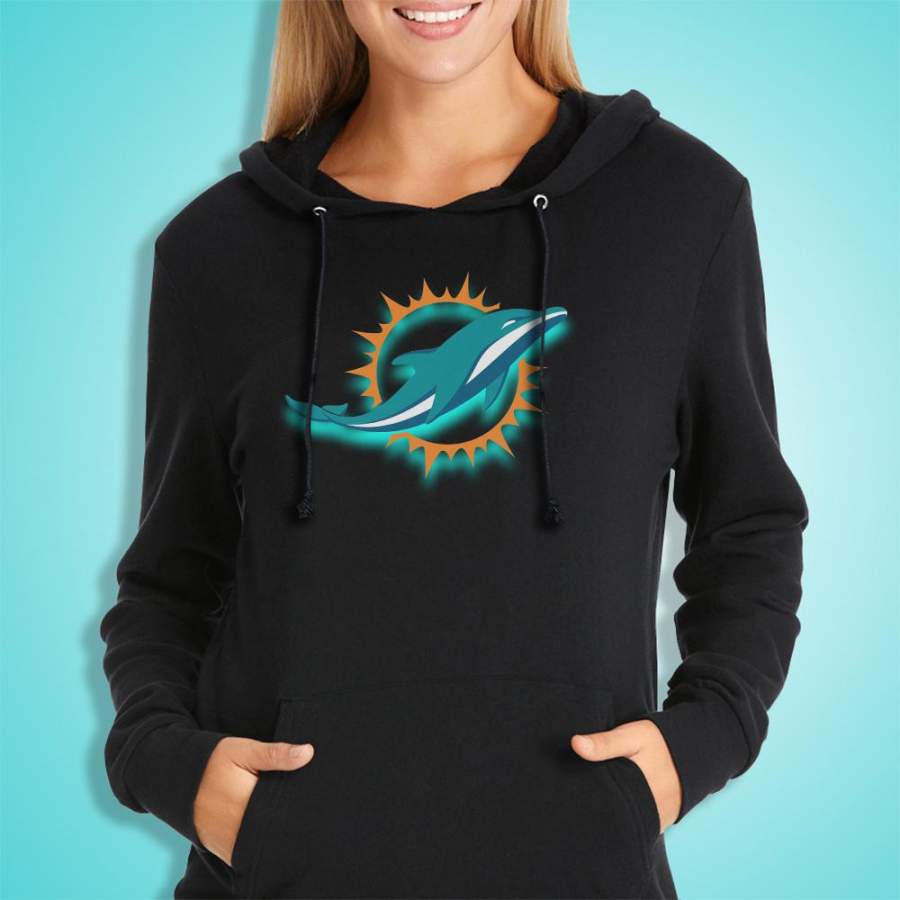 Miami Dolphins Logo Women’S Hoodie