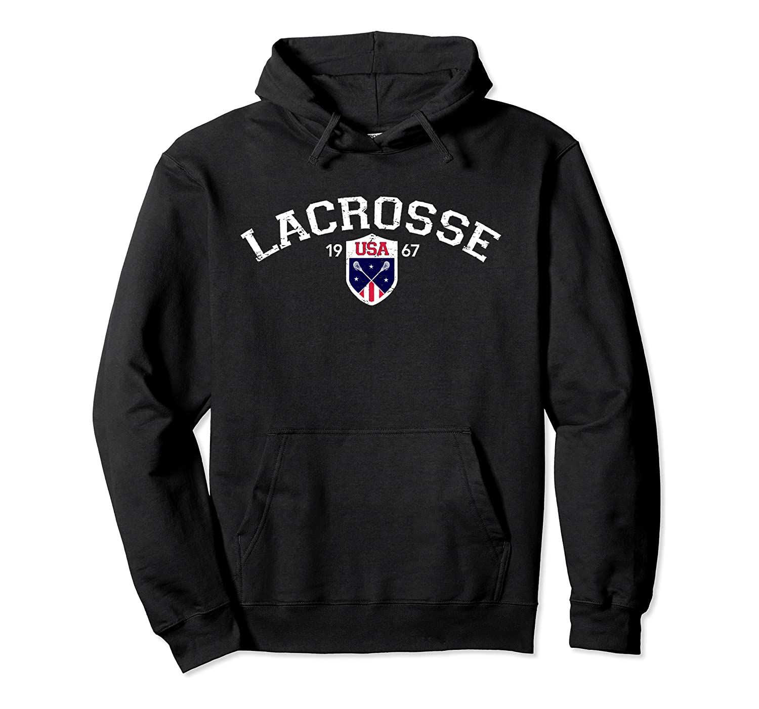 Vintage USA National Lacrosse Pullover Hoodie, T-Shirt, Sweatshirt, Tank Top, Racerback, Dolman