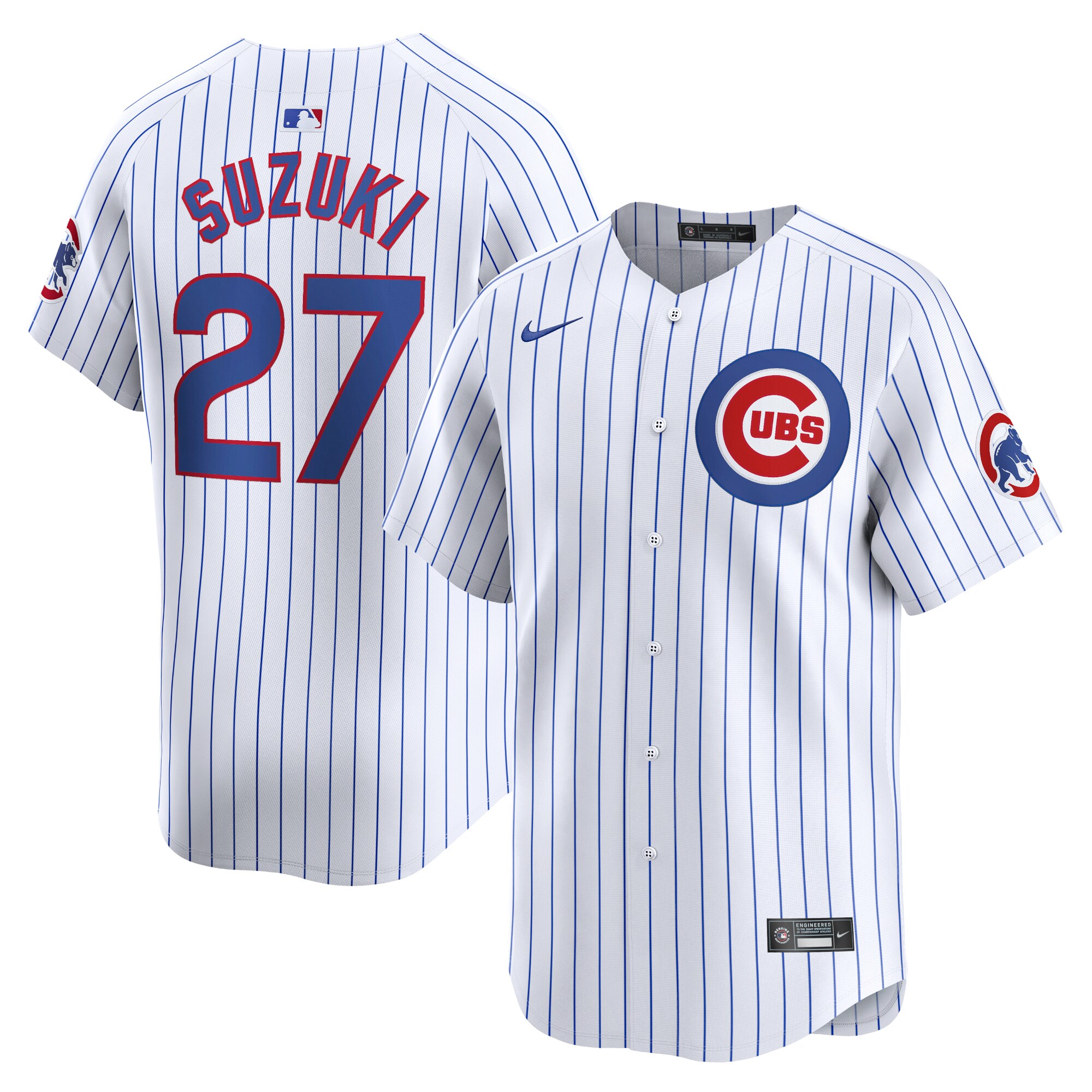 Seiya Suzuki Chicago Cubs Home Limited Player Jersey – White