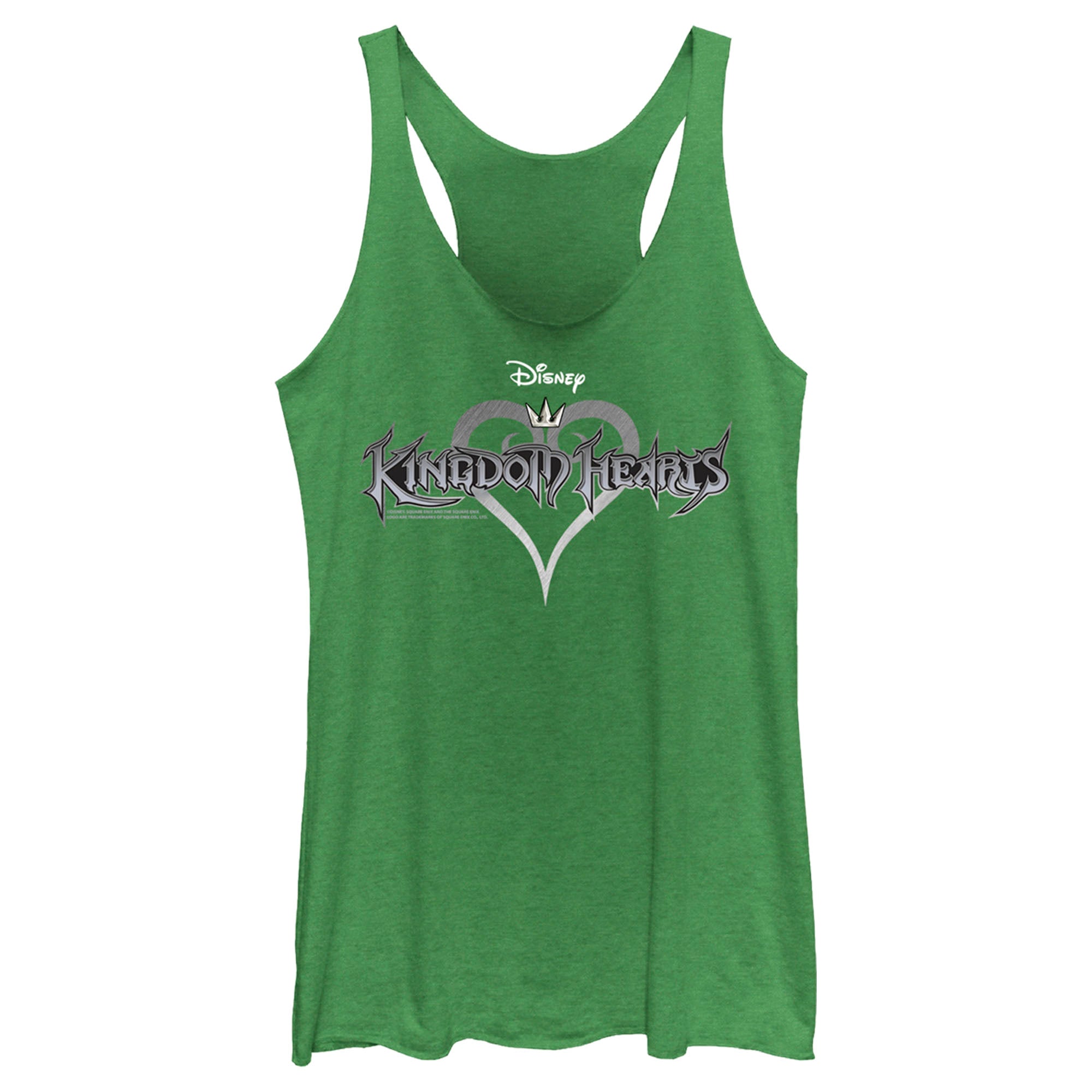 Women’S Kingdom Hearts 1 Game Logo Racerback Tank Top