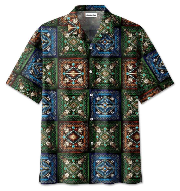 Amazing Native American Art Pattern Hawaiian Shirt | For Men & Women | Adult | Hw8242