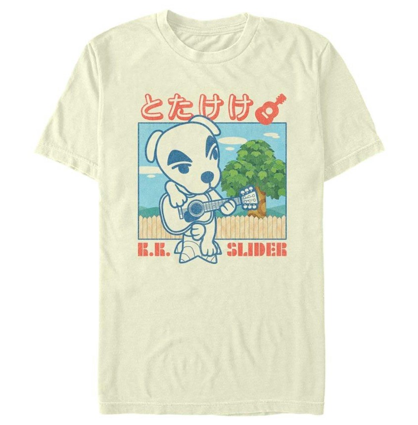 Animal Crossing K K  Slider Acoustic Guitar Tee Shirt Outfit