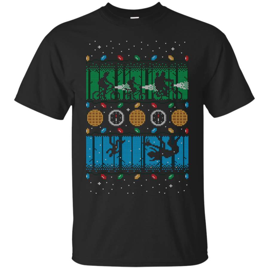 Stranger Things – Upside Down Christmas nostalgia T Shirt & Hoodie