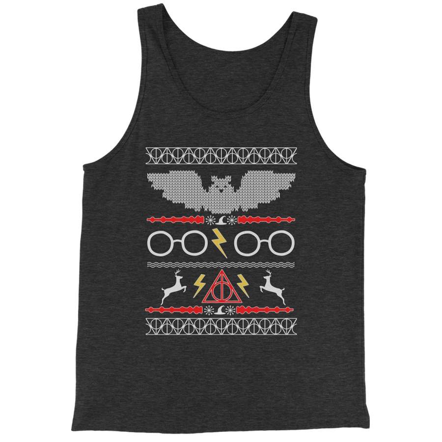 Wizarding World Ugly Christmas Jersey Tank Top for Men