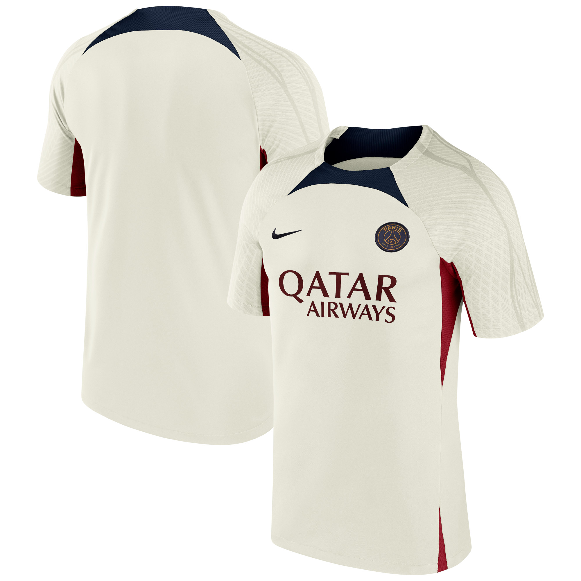 Paris Saint-Germain 2023/24 Strike Training Top – Cream